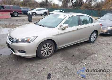 2014 Honda Accord Ex-L from USA, damaged, VIN 1HGCR2F82EA059288